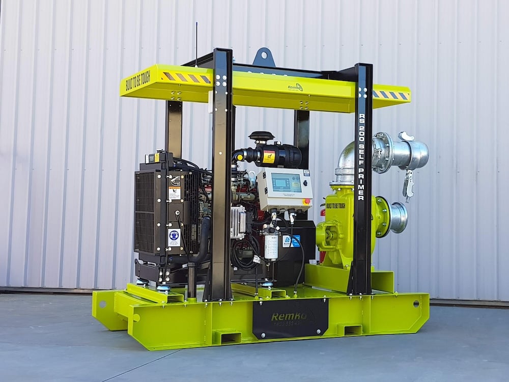 Skid-Mounted - Heavy-duty frames for fixed setups