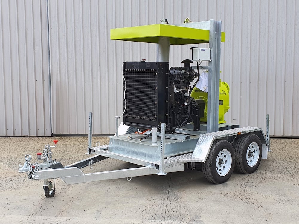 Trailer-Mounted - Towable and fast to deploy