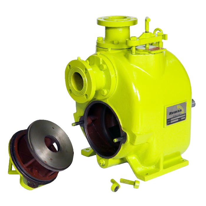 self priming trash pump