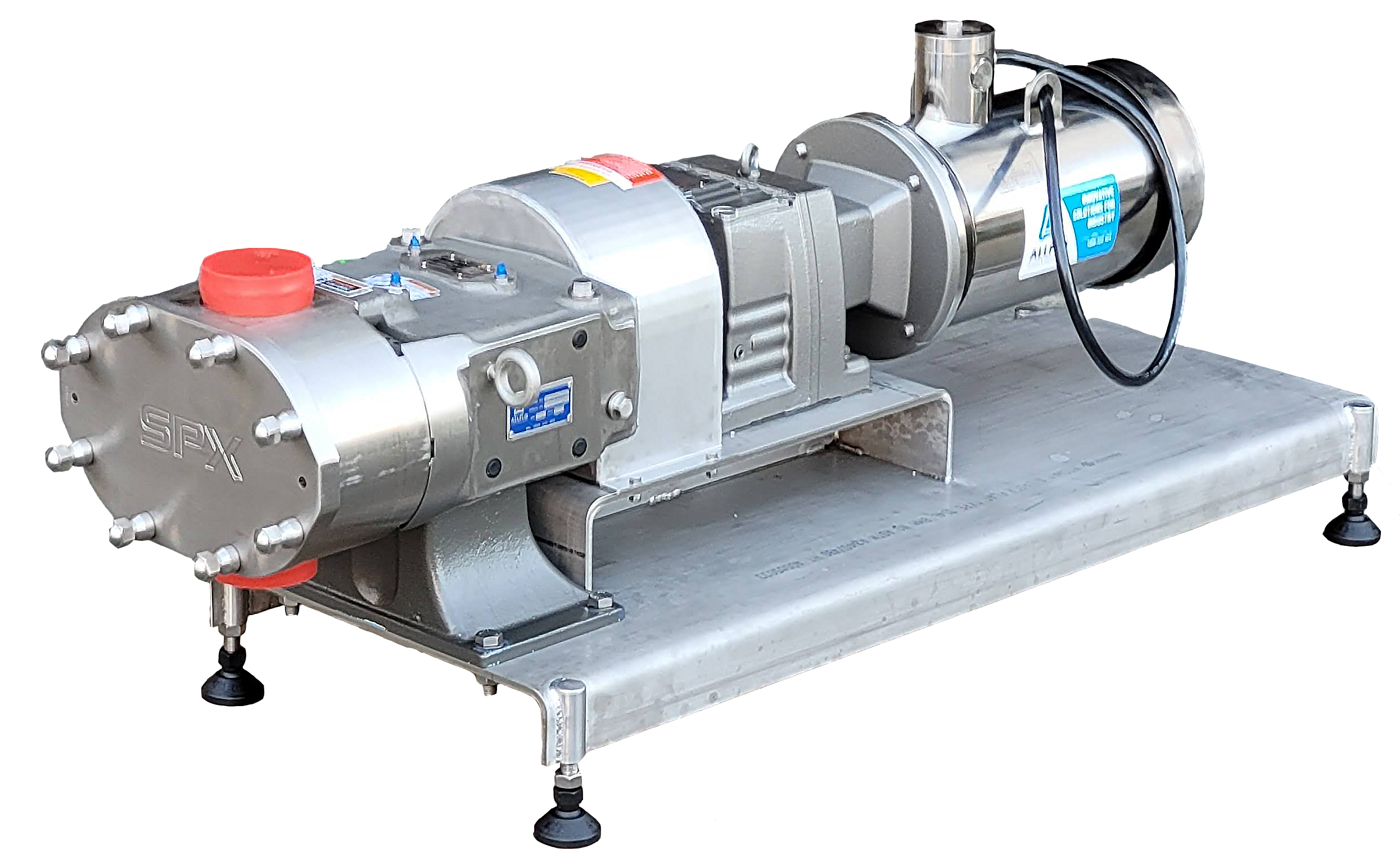 Custom Pump Base Design for Global Leader in the Dairy Industry