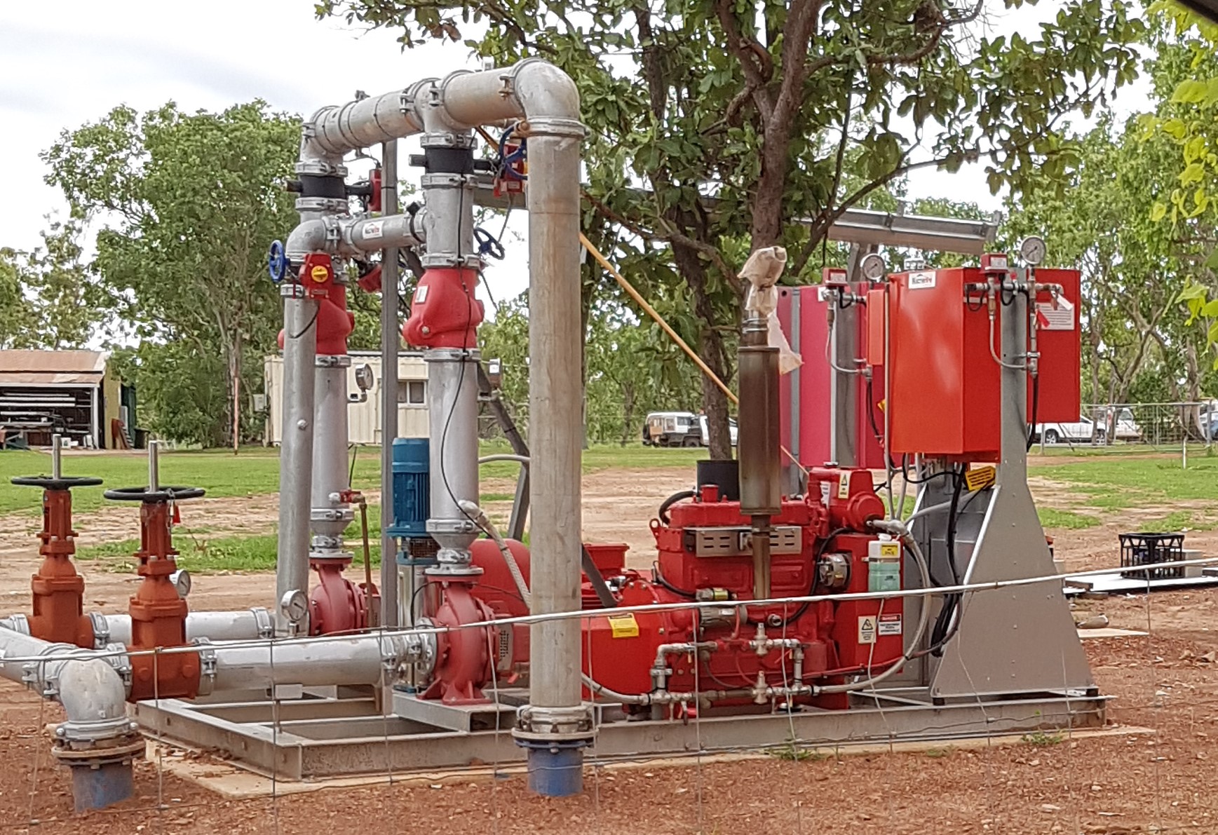 Remote Mine Camp Protected with Engineered Pump Systems