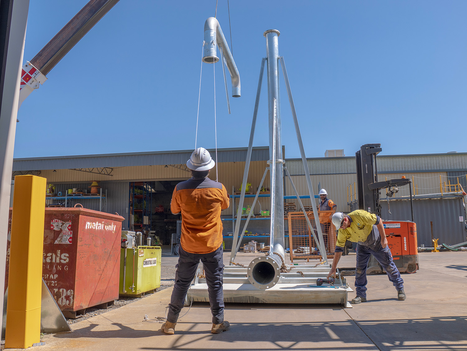 Pre-assembly_StandPipe_Lift